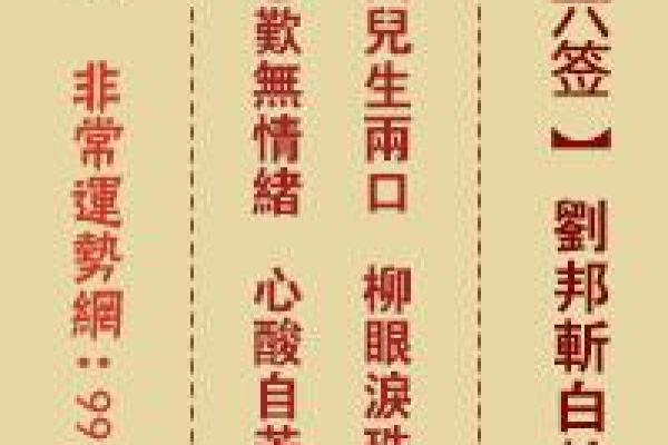 佛祖灵签第二签