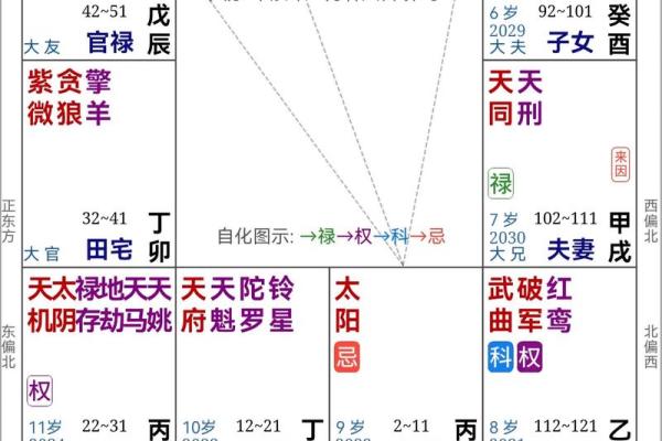 紫薇斗数看行运