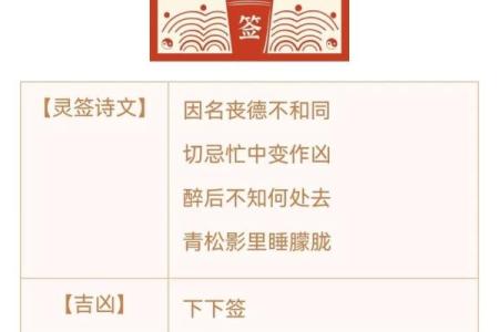 观音灵签29