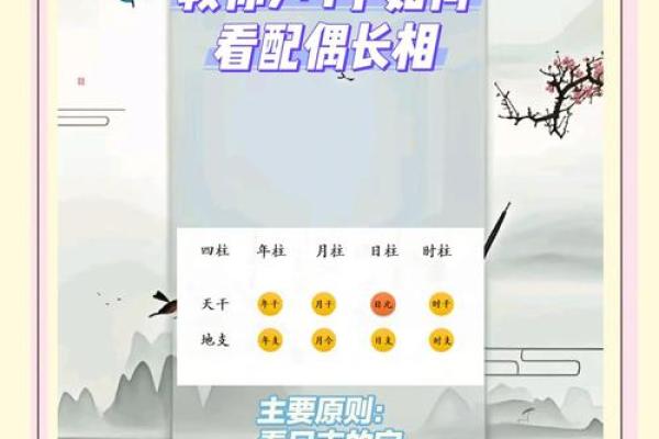 八字看配偶长相