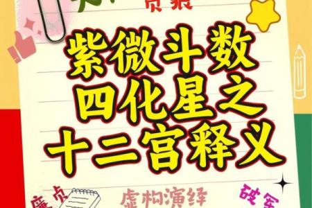紫微斗数之诸星值限年运气推断：四化星