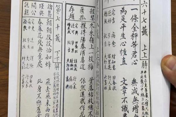 观音灵签所有上签典故