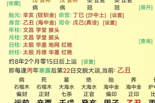 从势八字