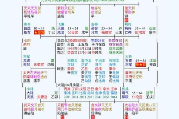 紫薇斗数看相应