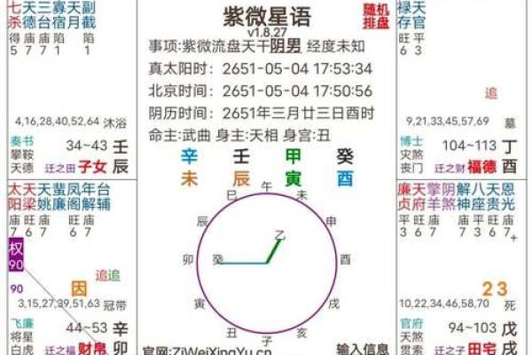 紫薇斗数流年怎么数