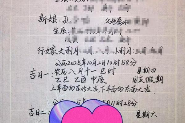 结婚出嫁择吉日 出嫁吉日查询？