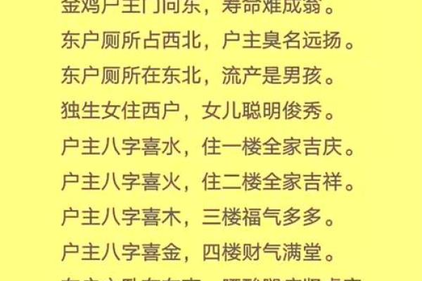 八宅风水知识精要，悟透保你家庭平安吉祥！