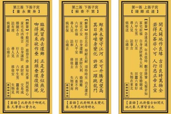 观音灵签75签求病