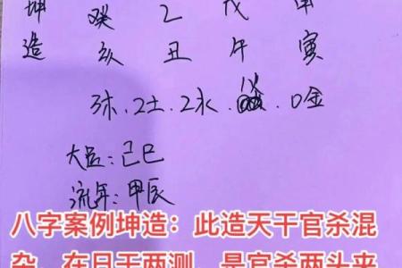出生测八字