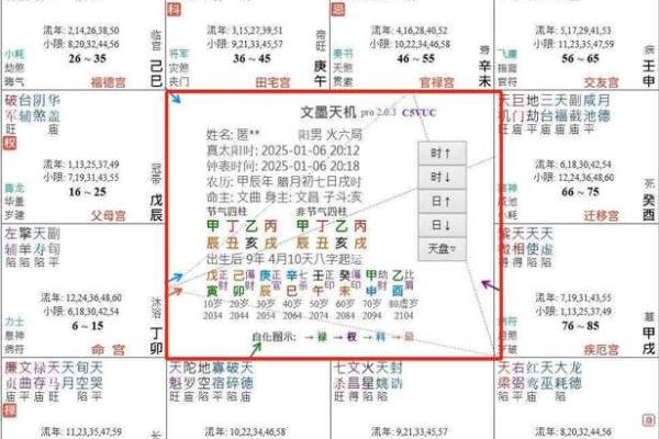 六煞紫薇斗数
