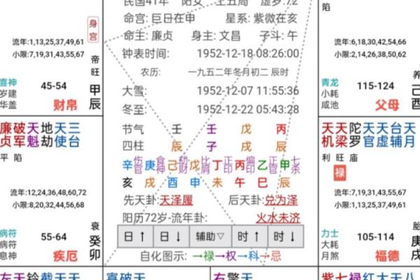 紫薇斗数命宫天月