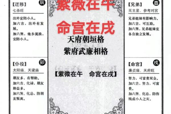紫薇星斗命宫看长相