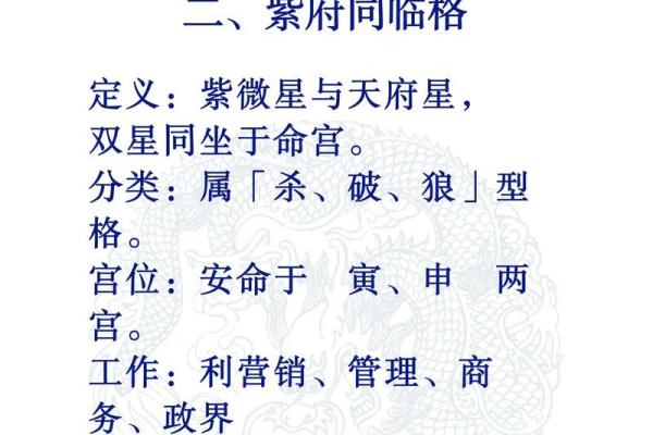 紫薇斗数之天府