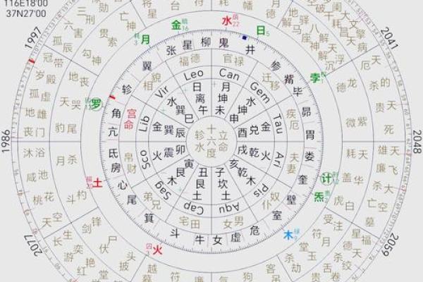八字星盘