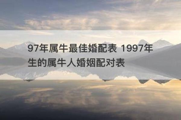 属牛正缘出现在哪年 属牛人婚姻配对表