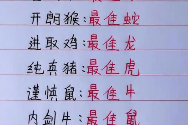 十二生肖配对指数大揭秘
