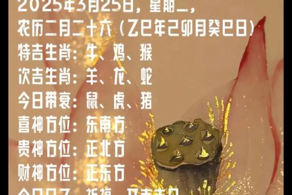 老黄历之每日宜忌十二生肖运势