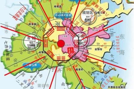 八卦方位和地图方位比较，真的不一样吗