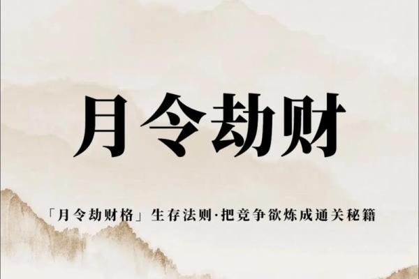 八字劫财通解是什么命