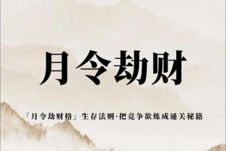 八字劫财通解是什么命