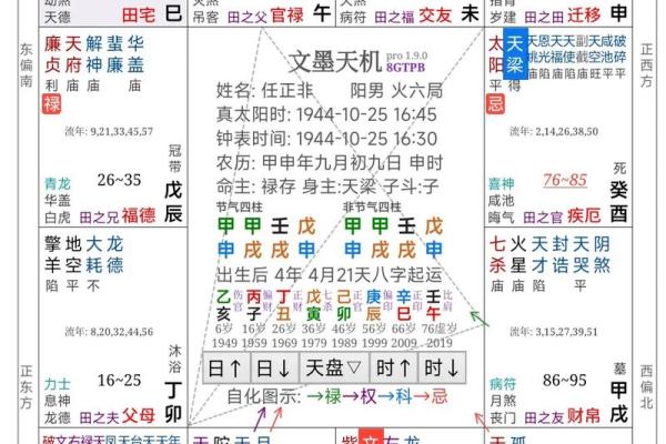紫薇星入命宫平