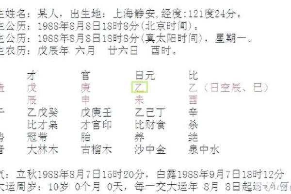 总复习：快速看穿八字网络排盘器界面（下）