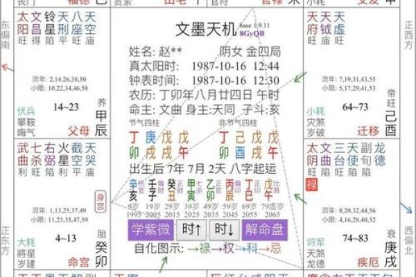 紫薇星盘怎么排