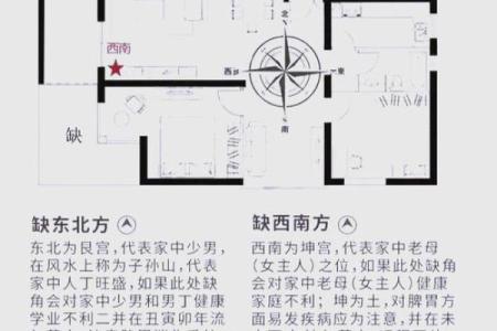 唐艺尹老师不完美户型化解案例：东方缺角，最影响男人事业财运的方位，对家中长子不利