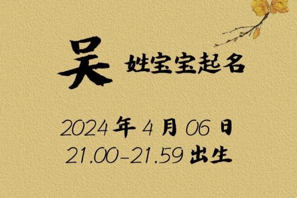 2019年6月24号子时出生的男孩要怎么起名字姓名