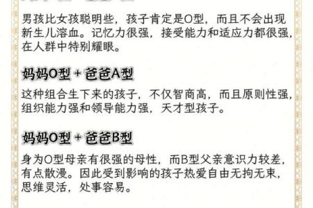 孩子的学习方法竟与血型有关