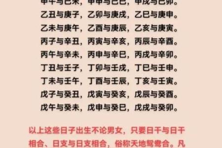 日柱配对查询,男女最佳婚配表日柱