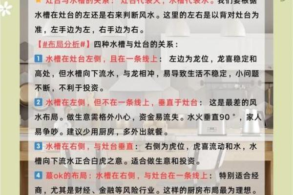 风水厨房布局