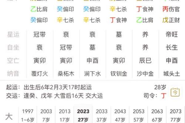 生辰八字排盘,生辰八字排盘算命详解