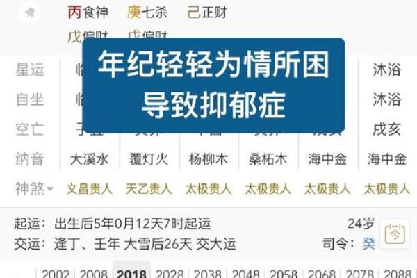 八字死亡