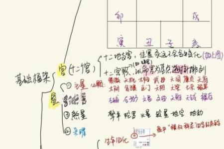 紫微斗数之四化论断法详释：命盘六条线