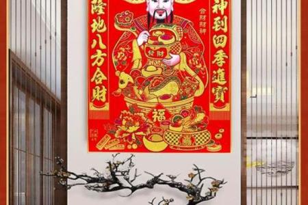 家里的财神画挂哪里好招财聚财