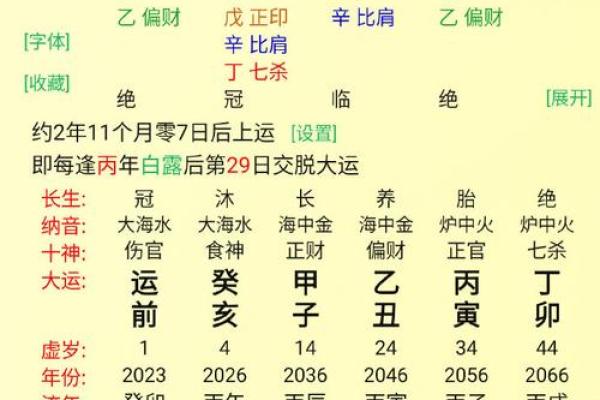 姓名与八字