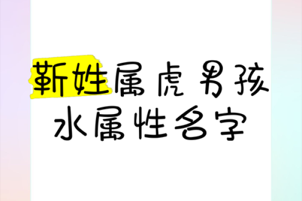 凌晨五点出生的属虎男孩如何起名，应用什么字。姓名