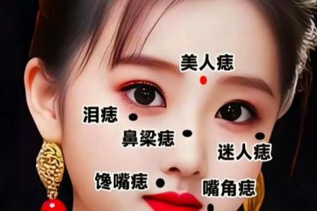 风流女人的面相痣算命