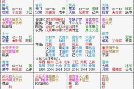 紫薇斗数流年2004