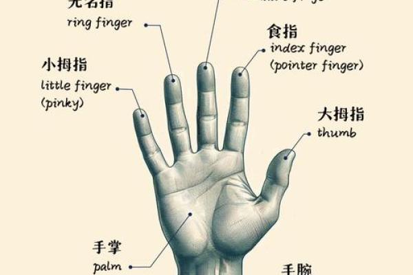 手指算命，手指长短判断一个人的个性