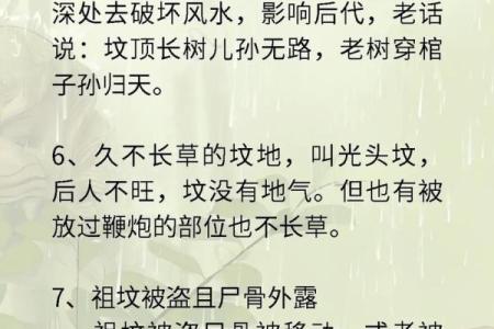 详谈祖坟墓地风水讲究大全