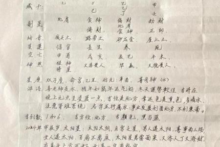 人生的八字