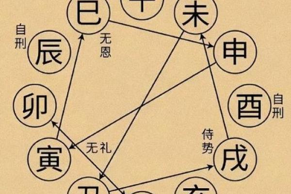 八字干支身体部位对照表