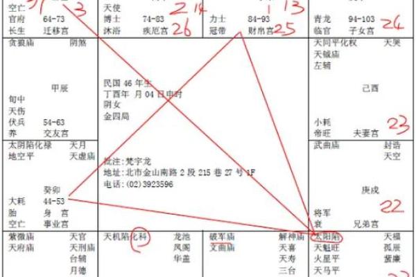 紫薇斗数丙丁生人
