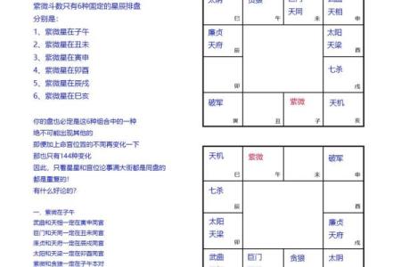 紫薇斗数大限天同巨门