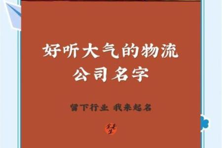 物流公司取名大全-名字大全姓名