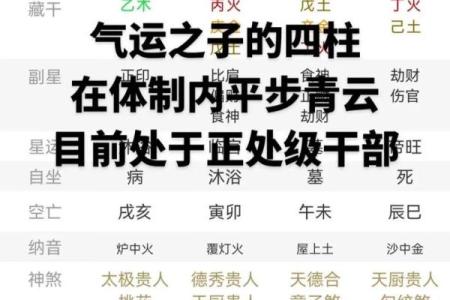 大运与八字