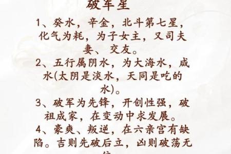 紫薇斗数各星意象