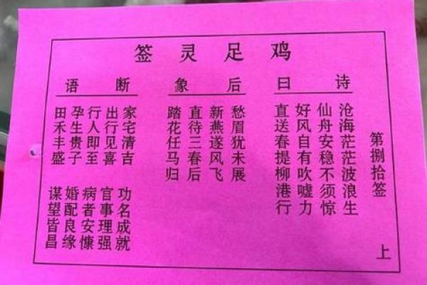 太上灵签九十二签解签全解